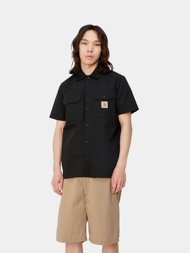 CARHARTT WIP S/S Master Shirt Black