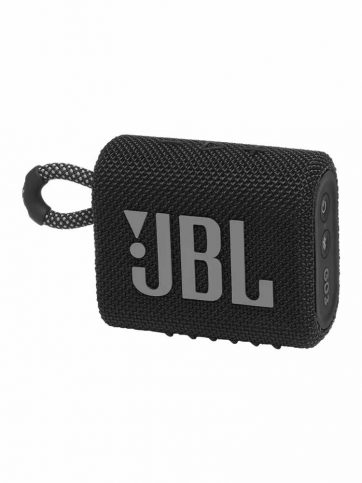 JBL® JBL GO3, Portable Bluetooth Speaker, Waterproof IP67, (Black)