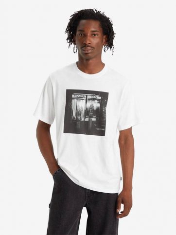 LEVIS LEVIS SS RELAXED FIT TEE WHITES