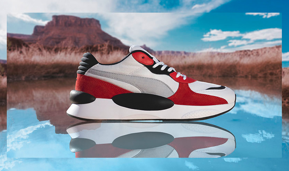 Puma Sneaker RS 9.8 Space - Λευκό - Κόκκινο 370230-01