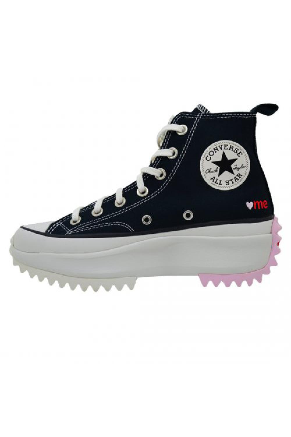 ALL STAR CONVERSE Sneaker Run Star Hike Valentines With Love - Μαύ |  Wearhouse