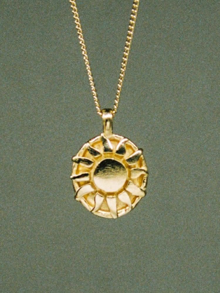 Twojeys Endlessly Sun Necklace Gold