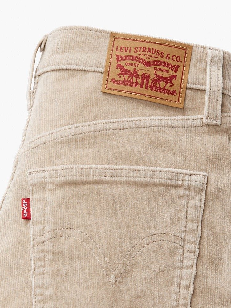 LEVI'S RIBCAGE STR ANKLE ZIP ND NEUTRALS