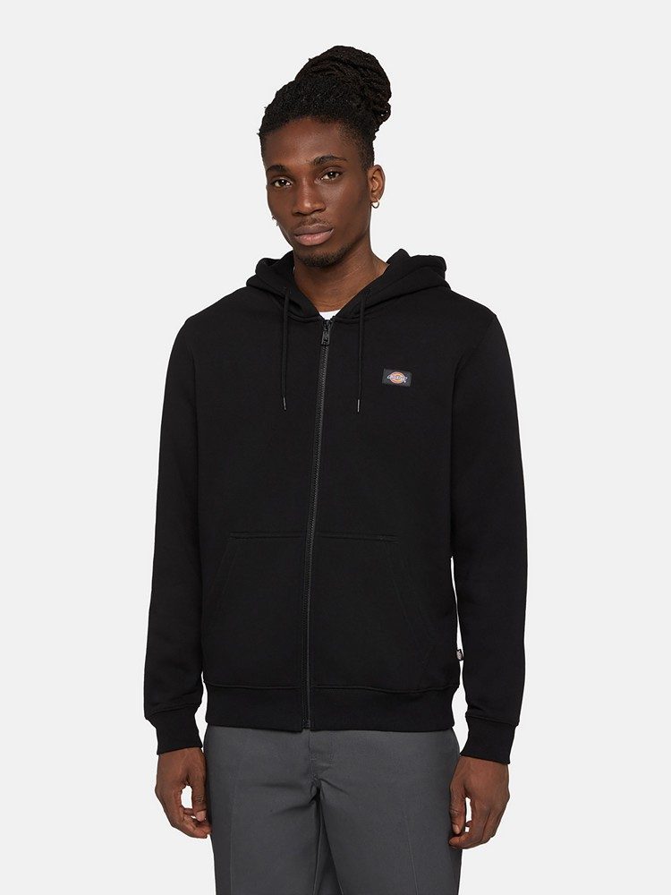 DICKIES OAKPORT ZIP HOODIE BLACK