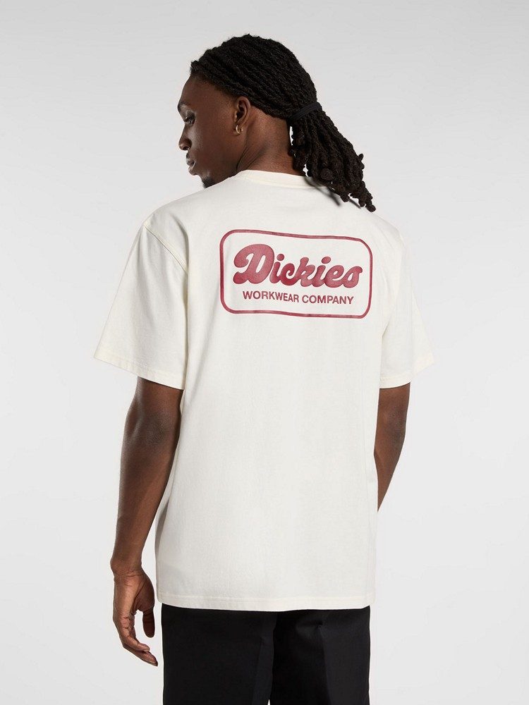 DICKIES LEWISTOWN SS TEE EGRET