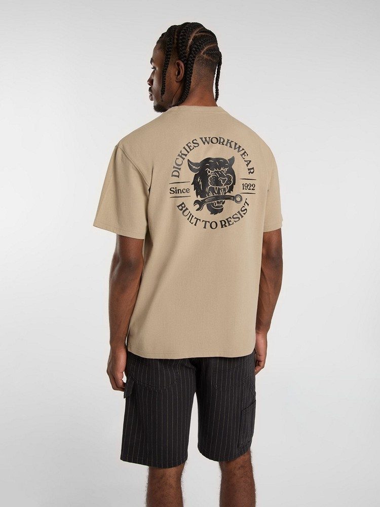 DICKIES WRENCH SS TEE DESERT SAND