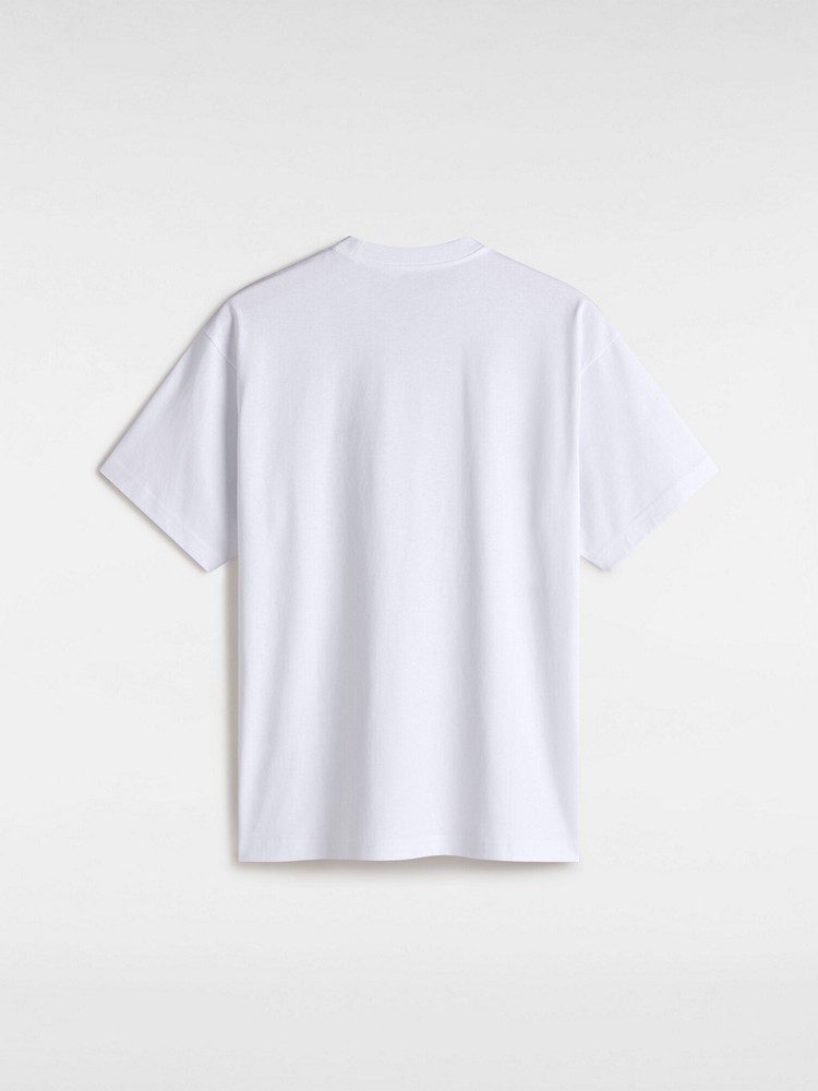 VANS LEFT CHEST II LOOSE SS WHITE